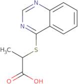 2-(Quinazolin-4-ylthio)propanoic acid