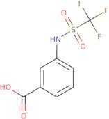 3-Trifluoromethanesulfonamidobenzoic acid
