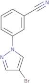 4-Bromo-1-(3-cyanophenyl)-1H-pyrazole