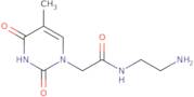 N-(2-aminoethyl)-2-(5-methyl-2,4-dioxo-3,4-dihydropyrimidin-1(2H)-yl)acetamide