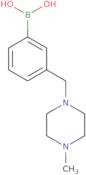 {3-[(4-Methylpiperazin-1-yl)methyl]phenyl}boronic acid