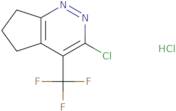 3-Chloro-4-(trifluoromethyl)-5H,6H,7H-cyclopenta[C]pyridazine hydrochloride