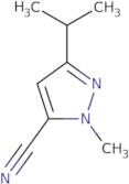 3-Isopropyl-1-methyl-1H-pyrazole-5-carbonitrile