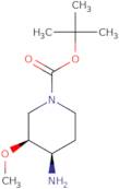 (3S,4R)-tert-Butyl 4-amino-3-methoxypiperidine-1-carboxylate