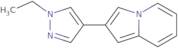 2-(1-Ethyl-1H-pyrazol-4-yl)indolizine