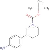 (S)-tert-Butyl 3-(4-aminophenyl)piperidine-1-carboxylate