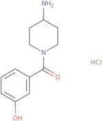 3-(4-Aminopiperidine-1-carbonyl)phenol hydrochloride