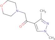 1-(1,3-Dimethyl-1H-pyrazol-4-yl)-2-morpholin-4-ylethanone