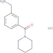 [3-(Piperidine-1-carbonyl)phenyl]methanamine hydrochloride