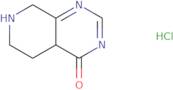 5,6,7,8-Tetrahydropyrido[3,4-d]pyrimidin-4-ol hydrochloride