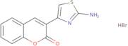 3-(2-Amino-1,3-thiazol-4-yl)-2H-chromen-2-one hydrobromide