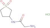 2-Amino-N-(1,1-dioxo-1λ6-thiolan-3-yl)acetamide hydrochloride