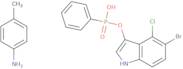 5-Bromo-4-chloro-3-indolyl phenyl phosphate, p-toluidine