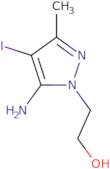 2-(5-Amino-4-iodo-3-methyl-1H-pyrazol-1-yl)ethan-1-ol