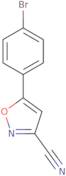 5-(4-Bromophenyl)isoxazole-3-carbonitrile