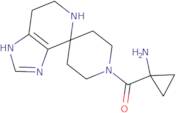 1-({3,5,6,7-Tetrahydrospiro[imidazo[4,5-c]pyridine-4,4'-piperidine]-1'-yl}carbonyl)cyclopropan-1-a…