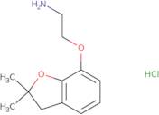 7-(2-Aminoethoxy)-2,2-dimethyl-2,3-dihydro-1-benzofuran hydrochloride