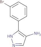 3-(3-Bromophenyl)-1H-pyrazol-4-amine