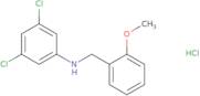 3,5-Dichloro-N-[(2-methoxyphenyl)methyl]aniline hydrochloride