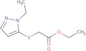 Ethyl [(1-ethyl-1H-pyrazol-5-yl)thio]acetate