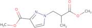 Methyl 1-(3-methoxy-2-methyl-3-oxopropyl)-1H-pyrazole-3-carboxylate