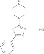 1-(5-Phenyl-1,3,4-oxadiazol-2-yl)piperazine hydrochloride