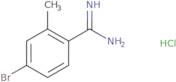 4-Bromo-2-methylbenzene-1-carboximidamide hydrochloride