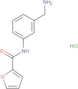 N-[3-(Aminomethyl)phenyl]furan-2-carboxamide hydrochloride