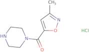 1-(3-Methyl-1,2-oxazole-5-carbonyl)piperazine hydrochloride