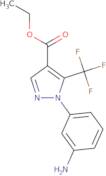 Ethyl 1-(3-aminophenyl)-5-(trifluoromethyl)-1H-pyrazole-4-carboxylate