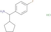 Cyclopentyl(4-fluorophenyl)methanamine Hydrochloride