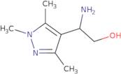 2-Amino-2-(trimethyl-1H-pyrazol-4-yl)ethan-1-ol