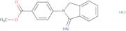 Methyl 4-(1-imino-2,3-dihydro-1H-isoindol-2-yl)benzoate hydrochloride