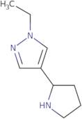 1-Ethyl-4-(pyrrolidin-2-yl)-1H-pyrazole