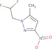 1-(2,2-Difluoroethyl)-5-methyl-3-nitro-1H-pyrazole