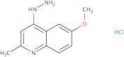 4-Hydrazino-6-methoxy-2-methylquinoline hydrochloride