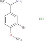 1-(3-Bromo-4-methoxyphenyl)ethan-1-amine hydrochloride