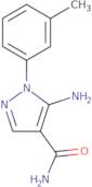 5-Amino-1-(3-methylphenyl)-1H-pyrazole-4-carboxamide