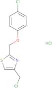 4-(Chloromethyl)-2-(4-chlorophenoxymethyl)-1,3-thiazole hydrochloride