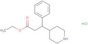 Ethyl 3-phenyl-3-(piperidin-4-yl)propanoate hydrochloride