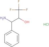 3-Amino-1,1,1-trifluoro-3-phenylpropan-2-ol hydrochloride