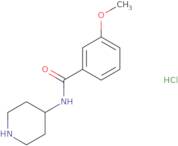 3-Methoxy-N-(piperidin-4-yl)benzamide hydrochloride