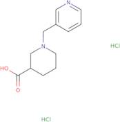 1-(Pyridin-3-ylmethyl)piperidine-3-carboxylic acid dihydrochloride