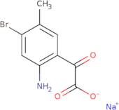 Sodium (2-amino-4-bromo-5-methylphenyl)(oxo)acetate