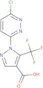 1-(6-Chloropyridazin-3-yl)-5-(trifluoromethyl)-1H-pyrazole-4-carboxylic acid