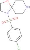 4-[(4-Chlorophenyl)sulfonyl]-1-oxa-4,8-diazaspiro[4.5]decane