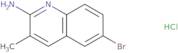 2-Amino-6-bromo-3-methylquinoline hydrochloride