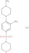 2-(4-Methylpiperazin-1-yl)-5-(morpholine-4-sulfonyl)aniline hydrochloride