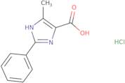 5-Methyl-2-phenyl-1H-imidazole-4-carboxylic acid hydrochloride