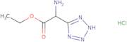 Ethyl 2-amino-2-(1H-1,2,3,4-tetrazol-5-yl)acetate hydrochloride